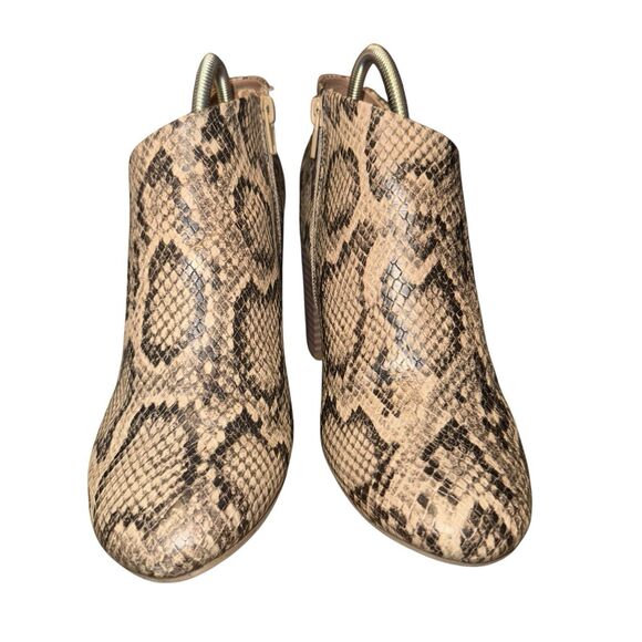 Report Shirley Snake Print Women’s Ankle Booties Sz 8 - Picture 6 of 8